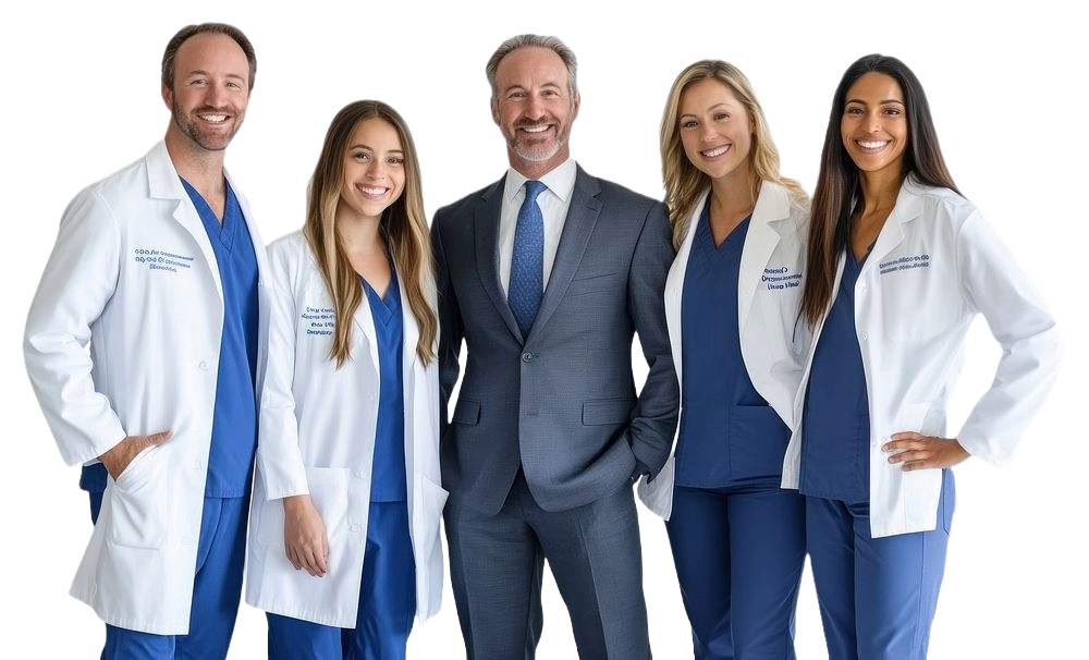 Medical team using Motiv patient experience platform